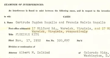 The beginning of the Interference case between the Rogallos and William Allisson.
