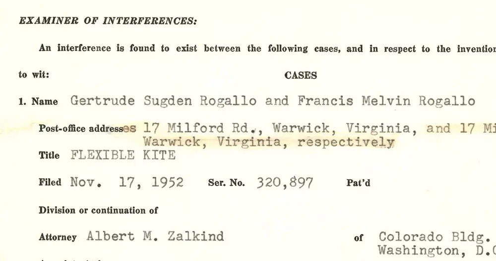The beginning of the Interference case between the Rogallos and William Allisson.