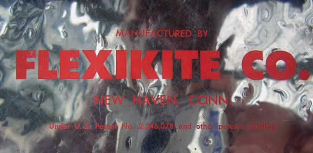 Close-up of a Mylar Flexikite.
