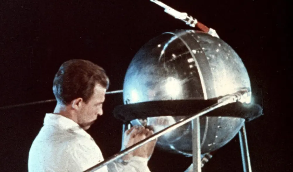 A Sputnik capsule.