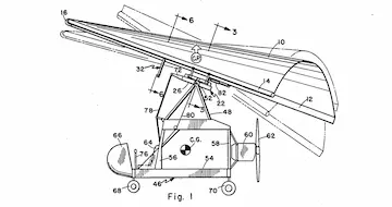C. E. Craigo et al. 1964 patent for "Flexible Wing Aircraft".