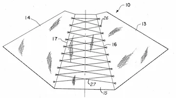 Rogallo 1970 patent for "Variable Area Flexible Wings".