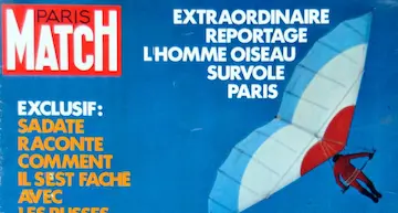 On the front page of the most popular French weekly.